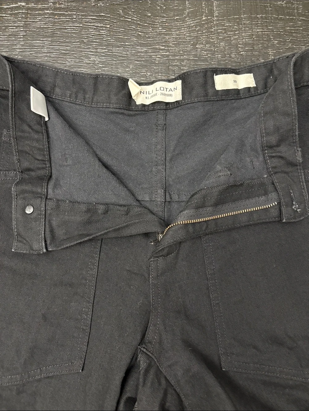 Nili Lotan Black Shon Jeans - Picture 11 of 13